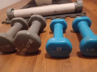 Mancuernas 1.5 kg y 2 kg (4 unidades)