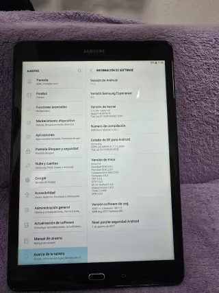 Samsung Tablet Negra