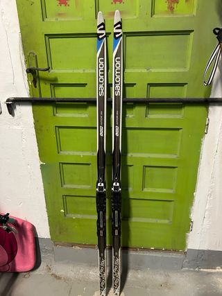 Esquís SALOMON patinador  PROLINK. Esquí de fondo.
