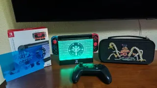 Nintendo Switch Lite Azul/Rojo + Accesorios