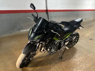 Kawasaki Z900 2017 Negra y Verde