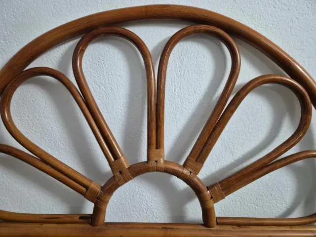 Capçal de llit de 90 cm de bambú
