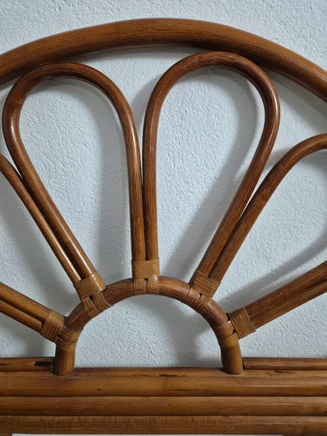 Capçal de llit de 90 cm de bambú
