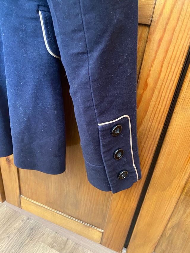 Abrigo militar Karen Millen azul