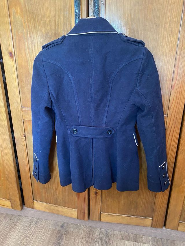 Abrigo militar Karen Millen azul