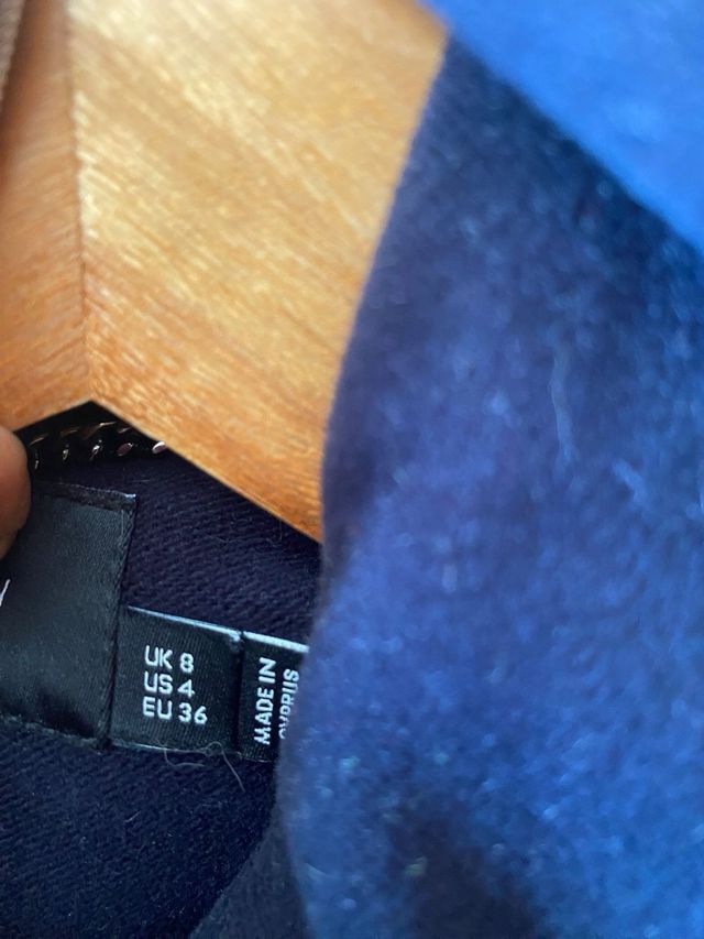 Abrigo militar Karen Millen azul