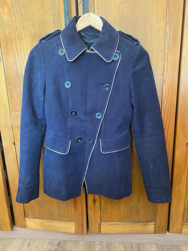 Abrigo militar Karen Millen azul