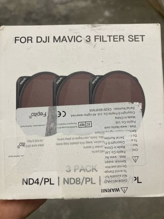 Set Filtros DJI Mavic 3 ND4/PL, ND8/PL