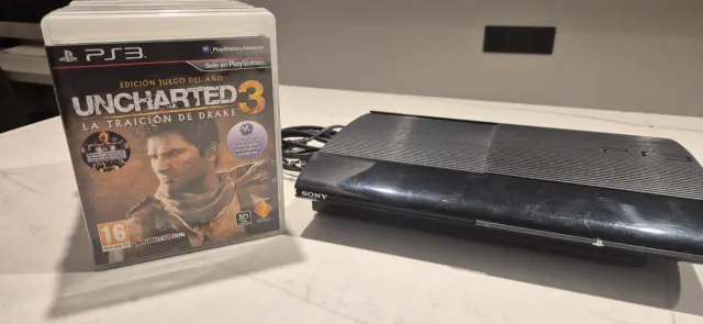 Consola PS3 + 10 Juegos + Accesorios