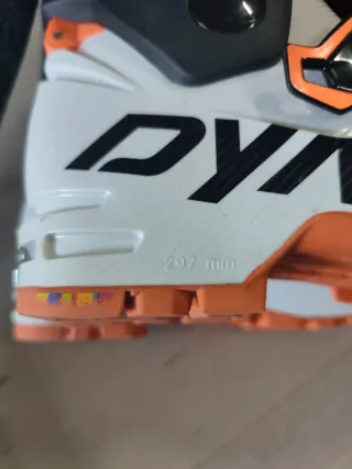 Botas de esquí Dynafit, esquís travesia y bolsa