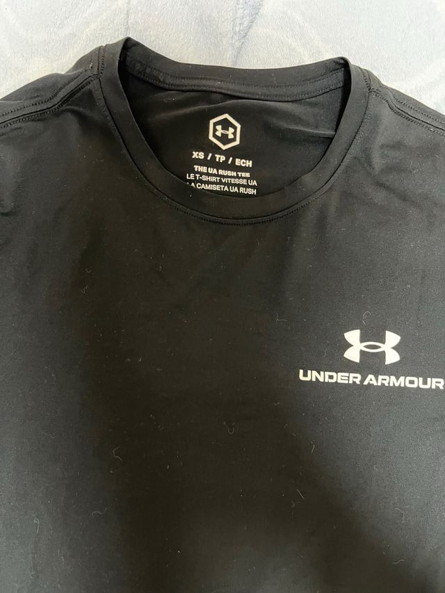 Camiseta Under Armour Negra Talla XS