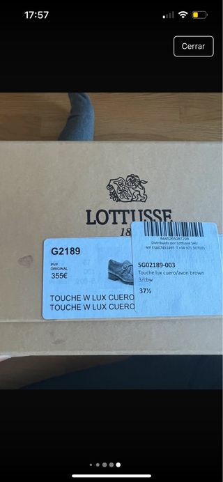 Zapatos Lotusse Marrones Monk Strap