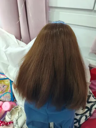 Muñeca Reborn pelo largo + ropita