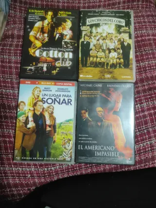 Lote 4 Películas DVD: Cotton Club, Los Chicos...