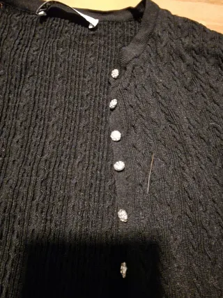 Jersey Zara Negro Talla M