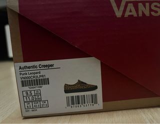 Vans Authentic Creeper Punk Leopardo