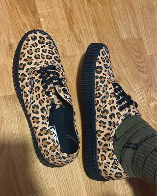Vans Authentic Creeper Punk Leopardo