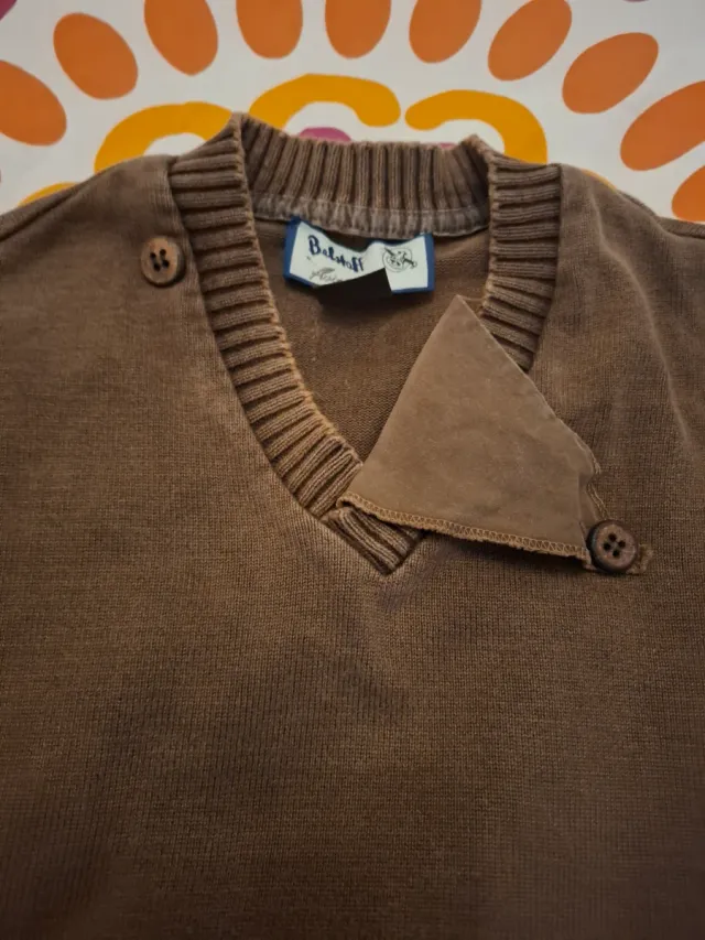 Jersey Belstaff Aviators Marrón Talla L