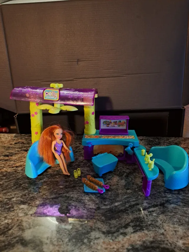 POLLY POCKET - PATIO BARBACOA