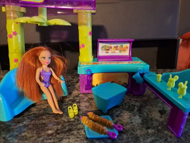 POLLY POCKET - PATIO BARBACOA