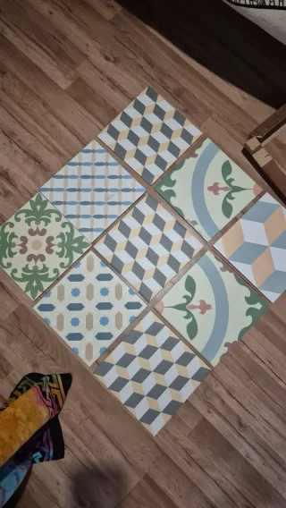 Suelo/Azulejo porcelánico Hanoi efecto hidráulico