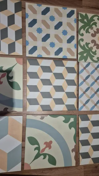 Suelo/Azulejo porcelánico Hanoi efecto hidráulico