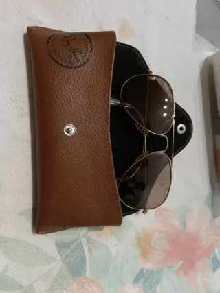 Gafas de sol Ray-Ban Aviator Marrón/Dorado