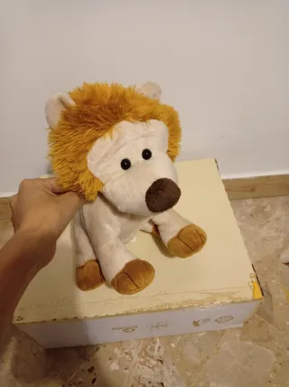 Peluche leoncino morbido