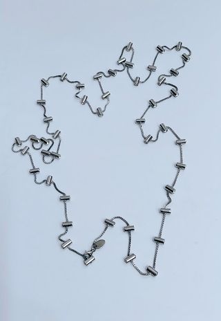 Swatch collana acciaio e zirconi