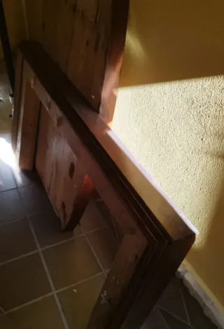 Frontal Madera maciza para Chimenea