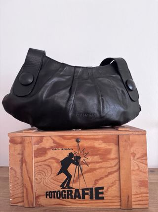 Bolso Piel Negro Hispanitas