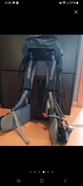 Mochila Trekking Forclaz Trek 500 Nueva