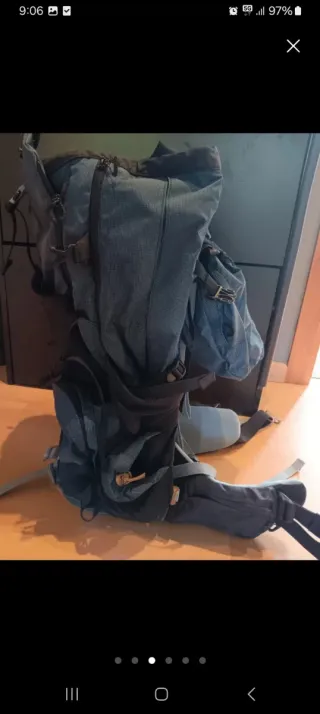 Mochila Trekking Forclaz Trek 500 Nueva