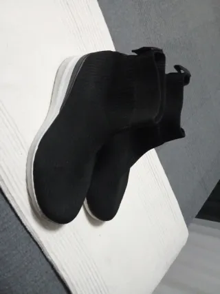 Deportivas calcetín negras