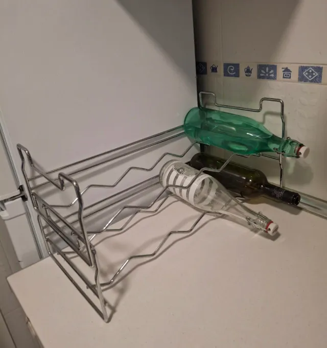 Botellero Acero Inoxidable 8 Botellas