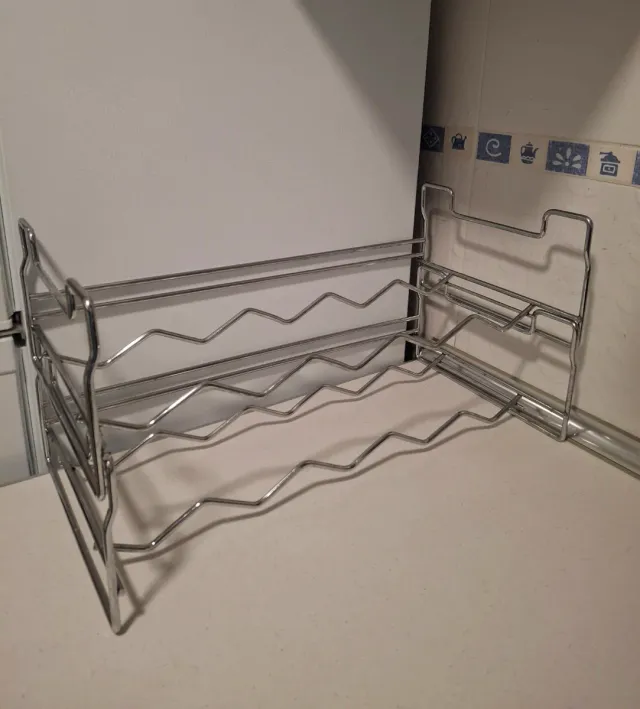 Botellero Acero Inoxidable 8 Botellas