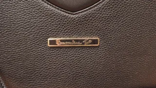 Borsa Braccialini Nera Cuore Borchie