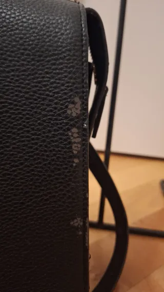 Borsa Braccialini Nera Cuore Borchie