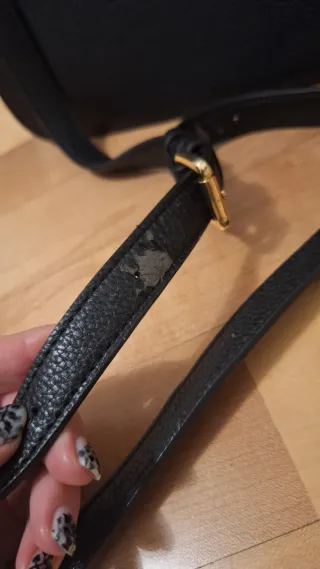 Borsa Braccialini Nera Cuore Borchie