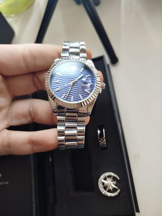 Reloj president style azul 39mm – NUEVO