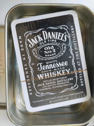 2 Mazzi Carte Jack Daniel's Sigillati