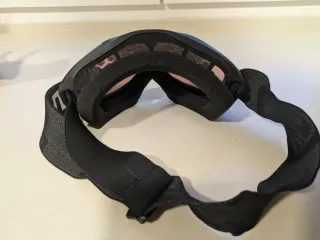 Gafas de esquí con lente naranja