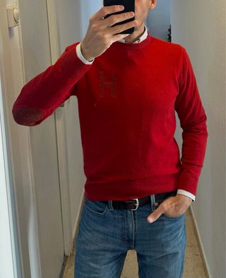 Jersey Hackett Lana Merino y Cashmere Talla XS