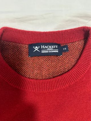 Jersey Hackett Lana Merino y Cashmere Talla XS