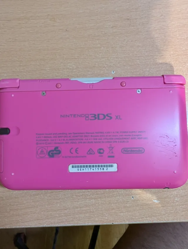 Nintendo 3DS XL Rosa