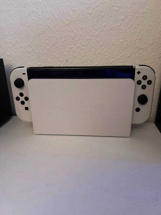 Nintendo Switch OLED Blanca Poco Uso
