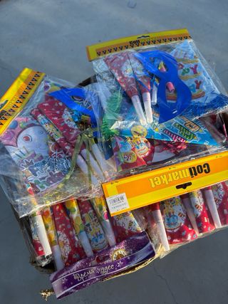 Pack de Matracas y Pitos para Fiesta