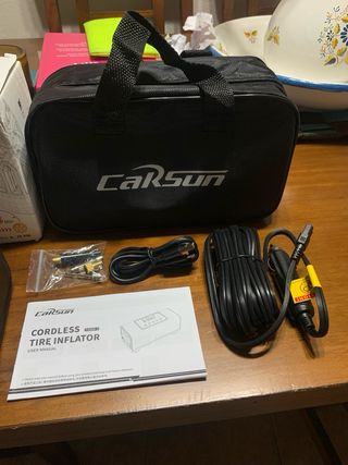 Compresor Aire Portátil Batería