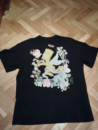 Camiseta Pull&Bear Simpsons Talla M super ancha