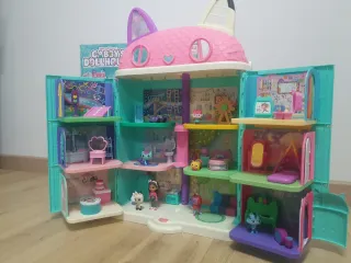 Casita Muñecas Gabby con Caja y habitaciones